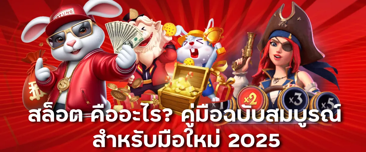 สล็อต คืออะไร? คู่มือฉบับสมบูรณ์สำหรับมือใหม่ 2025